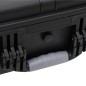 vidaXL Maletín de vuelo con ruedas PP negro 63x50x23 cm