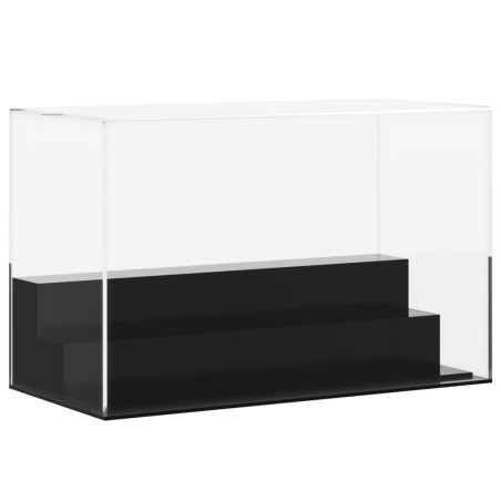 vidaXL Caja de exposición acrílico transparente 25x12x16 cm