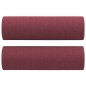 vidaXL Sofá de 2 plazas con cojines tela rojo tinto 140 cm vidaXL Sofá de 2 plazas con cojines tela rojo tinto 140 cm