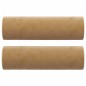 vidaXL Sofá de 3 plazas con cojines terciopelo marrón 180 cm vidaXL Sofá de 3 plazas con cojines terciopelo marrón 180 cm