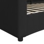 vidaXL Sofá cama tela negro 80x200 cm vidaXL Sofá cama tela negro 80x200 cm