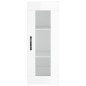 vidaXL Armario de pared blanco brillante 34,5x34x90 cm vidaXL Armario de pared blanco brillante 34,5x34x90 cm