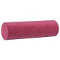 vidaXL Sofá de 2 plazas con cojines terciopelo rojo tinto 140 cm vidaXL Sofá de 2 plazas con cojines terciopelo rojo tinto 140 cm