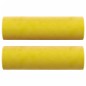 vidaXL Sofá de 2 plazas con cojines terciopelo amarillo 140 cm vidaXL Sofá de 2 plazas con cojines terciopelo amarillo 140 cm