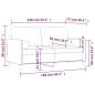 vidaXL Sofá de 2 plazas con cojines terciopelo amarillo 140 cm vidaXL Sofá de 2 plazas con cojines terciopelo amarillo 140 cm