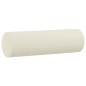 vidaXL Sofá de 2 plazas con cojines terciopelo color crema 120 cm vidaXL Sofá de 2 plazas con cojines terciopelo color crema 120 cm