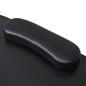 vidaXL Mesa de manicura plegable con ruedas negra vidaXL Mesa de manicura plegable con ruedas negra