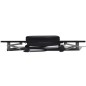 vidaXL Mesa de manicura plegable con ruedas negra vidaXL Mesa de manicura plegable con ruedas negra