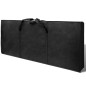 vidaXL Mesa de manicura plegable con ruedas negra vidaXL Mesa de manicura plegable con ruedas negra