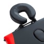 vidaXL Camilla de masaje plegable 3 zonas aluminio negro y rojo vidaXL Camilla de masaje plegable 3 zonas aluminio negro y rojo