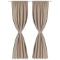 2 cortinas oscuras con jaretas blanco crema blackout 135 x 245 cm 2 cortinas oscuras con jaretas blanco crema blackout 135 x 245 cm