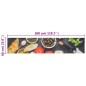 vidaXL Alfombra de cocina lavable terciopelo dibujo vino cena 60x300cm vidaXL Alfombra de cocina lavable terciopelo dibujo vino cena 60x300cm