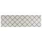 vidaXL Alfombra de cocina lavable terciopelo cuadrados 60x180 cm vidaXL Alfombra de cocina lavable terciopelo cuadrados 60x180 cm