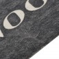vidaXL Alfombra de cocina lavable terciopelo Cooking negro 45x150 cm vidaXL Alfombra de cocina lavable terciopelo Cooking negro 45x150 cm