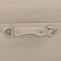 vidaXL Taburete de almacenamiento 40 cm beige de tela vidaXL Taburete de almacenamiento 40 cm beige de tela