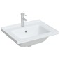 vidaXL Lavabo de baño rectangular cerámica blanco 61x48x19,5 cm vidaXL Lavabo de baño rectangular cerámica blanco 61x48x19,5 cm