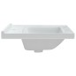 vidaXL Lavabo de baño rectangular cerámica blanco 61x48x19,5 cm vidaXL Lavabo de baño rectangular cerámica blanco 61x48x19,5 cm