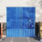 vidaXL Tira de cortina para puertas PVC azul 200x1,6 mm 25 m vidaXL Tira de cortina para puertas PVC azul 200x1,6 mm 25 m