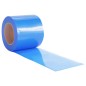 vidaXL Tira de cortina para puertas PVC azul 200x1,6 mm 25 m vidaXL Tira de cortina para puertas PVC azul 200x1,6 mm 25 m