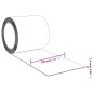 vidaXL Tira de cortina para puertas PVC azul 200x1,6 mm 25 m vidaXL Tira de cortina para puertas PVC azul 200x1,6 mm 25 m