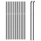 vidaXL Cerca de alambre gris antracita 1,1x25 m vidaXL Cerca de alambre gris antracita 1,1x25 m