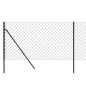 vidaXL Cerca de alambre gris antracita 1,1x25 m vidaXL Cerca de alambre gris antracita 1,1x25 m