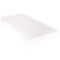 vidaXL Cama con colchón cuero sintético blanco 90x200 cm vidaXL Cama con colchón cuero sintético blanco 90x200 cm