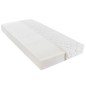 vidaXL Cama con colchón cuero sintético gris 140x200 cm