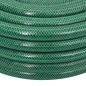 vidaXL Manguera de jardín con accesorios PVC verde 23,5 mm 100 m vidaXL Manguera de jardín con accesorios PVC verde 23,5 mm 100 m