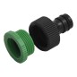 vidaXL Manguera de jardín con accesorios PVC verde 23,5 mm 100 m vidaXL Manguera de jardín con accesorios PVC verde 23,5 mm 100 m