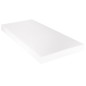 vidaXL Cama con colchón cuero sintético gris 140x200 cm