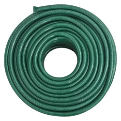 vidaXL Manguera de jardín PVC verde 33 mm 30 m