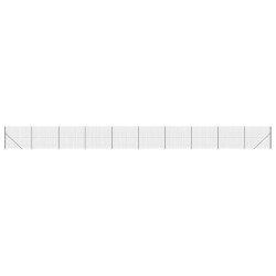 vidaXL Cerca de alambre con brida gris antracita 1,8x25 m