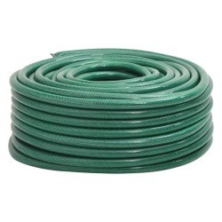 vidaXL Manguera de jardín PVC verde 33 mm 100 m