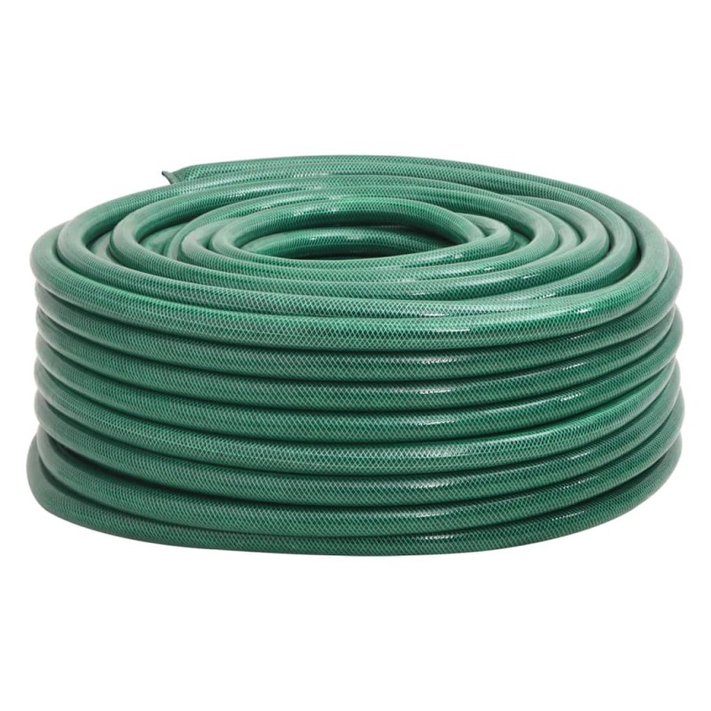 vidaXL Manguera de jardín PVC verde 33 mm 100 m vidaXL Manguera de jardín PVC verde 33 mm 100 m