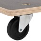 vidaXL Soportes con ruedas 2 uds rectangular 50x35x11,5 cm vidaXL Soportes con ruedas 2 uds rectangular 50x35x11,5 cm