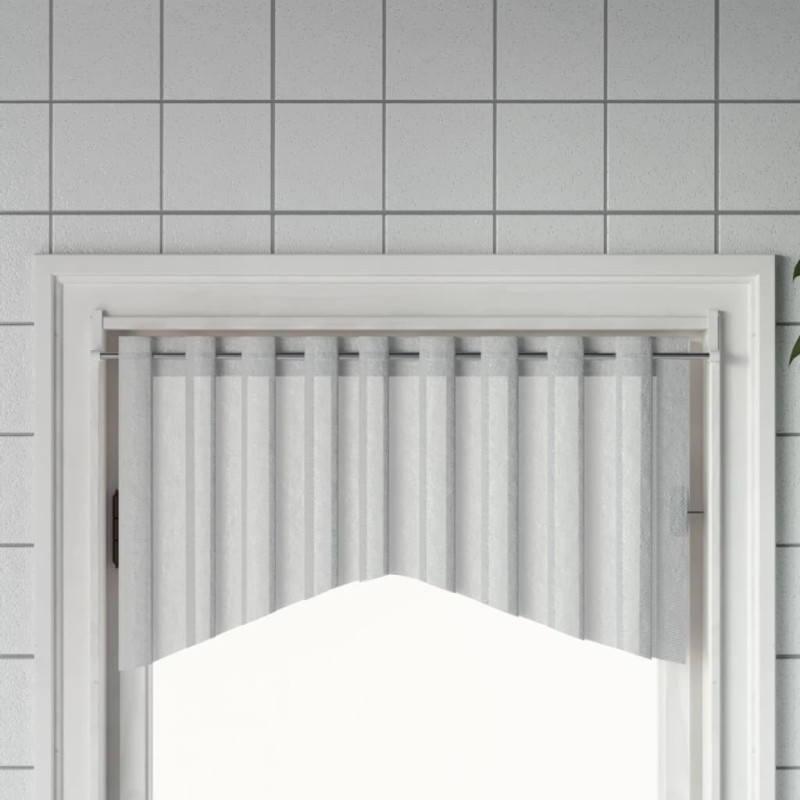 vidaXL Rieles de cortina 2 uds aluminio blanco y plateado 90-135 cm vidaXL Rieles de cortina 2 uds aluminio blanco y plateado 90-135 cm