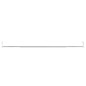 vidaXL Rieles de cortina 2 uds aluminio blanco y plateado 90-135 cm vidaXL Rieles de cortina 2 uds aluminio blanco y plateado 90-135 cm