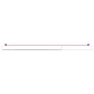 vidaXL Rieles de cortina 2 uds aluminio blanco y plateado 90-135 cm vidaXL Rieles de cortina 2 uds aluminio blanco y plateado 90-135 cm