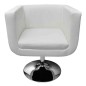 vidaXL Taburetes de cocina 2 unidades cuero artificial blanco vidaXL Taburetes de cocina 2 unidades cuero artificial blanco