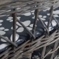 vidaXL Casa/cama/ rascador para mascotas de sauce con cojín cuadrada vidaXL Casa/cama/ rascador para mascotas de sauce con cojín cuadrada