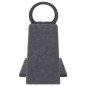 vidaXL Rascador para gatos con túnel y escalera gris oscuro 55,5 cm