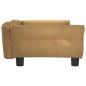 vidaXL Cama para perros de terciopelo marrón 95x55x30 cm vidaXL Cama para perros de terciopelo marrón 95x55x30 cm