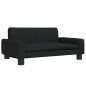 vidaXL Cama para perros de tela negra 70x45x30 cm vidaXL Cama para perros de tela negra 70x45x30 cm