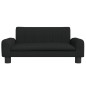 vidaXL Cama para perros de tela negra 70x45x30 cm vidaXL Cama para perros de tela negra 70x45x30 cm