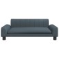 vidaXL Cama para perros de tela gris oscuro 90x53x30 cm vidaXL Cama para perros de tela gris oscuro 90x53x30 cm