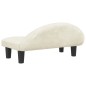 vidaXL Cama para perros de terciopelo crema 70x52x30 cm vidaXL Cama para perros de terciopelo crema 70x52x30 cm
