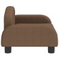 vidaXL Cama para perros de tela marrón 50x40x30 cm vidaXL Cama para perros de tela marrón 50x40x30 cm