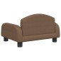 vidaXL Cama para perros de tela marrón 50x40x30 cm vidaXL Cama para perros de tela marrón 50x40x30 cm