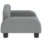 vidaXL Cama para perros de tela gris claro 50x40x30 cm vidaXL Cama para perros de tela gris claro 50x40x30 cm